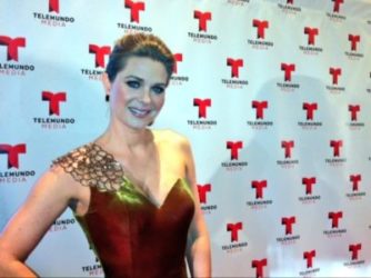 Sonia Smith-dress by Jovani-NY Upfront NBC6 Telemundo 05.14.13 - 1